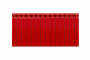 Rifar Monolit Ventil 300 - 16 секций Бордо нижнее левое подключение
